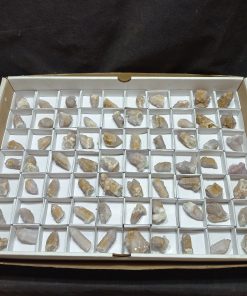 (WC015647) One Box Of 70 Citrine Spirit Quartz Crystals