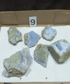 Blue Lace Agate Mineral Specimens From Malawi BS9 Amy Simon