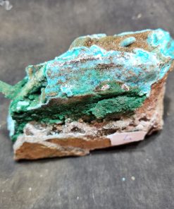 Chrysocolla/Malachite Pseudomorph from Congo   Amy Simon