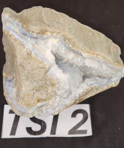 Large Blue Lace Agate from Nsanje Malawi Congrats on your TSI Amy Simon