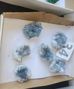 Celestite from Madagascar   Stephane Bergeron
